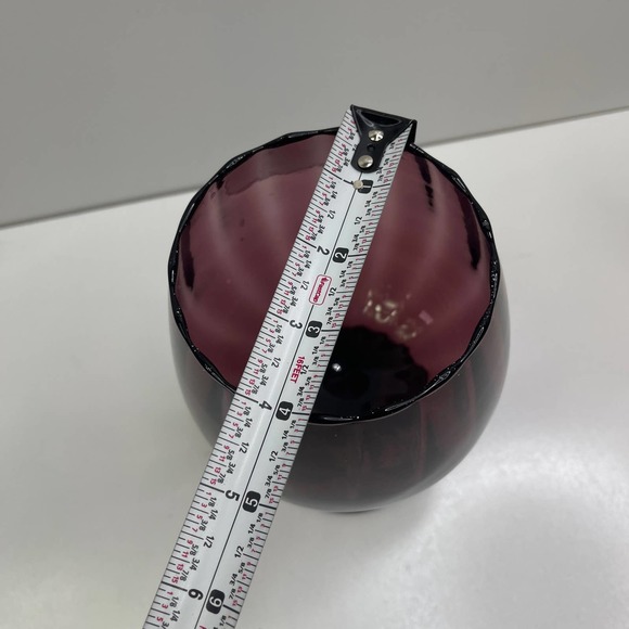 Empoli optic amethyst snifter - Picture 4 of 4